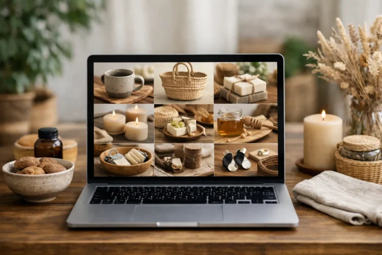 Tienda online de productos artesanales que vende