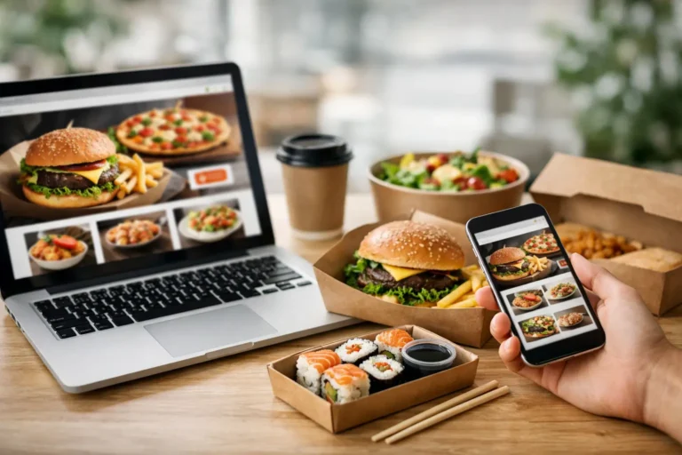 Web para restaurante con pedidos online que vende
