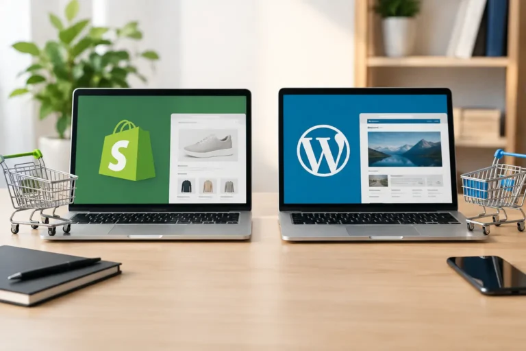 Shopify frente WordPress: ¿cuál vende más?